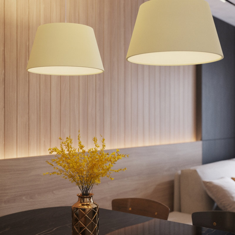 Delino 3 - Light White Dome Pendant
