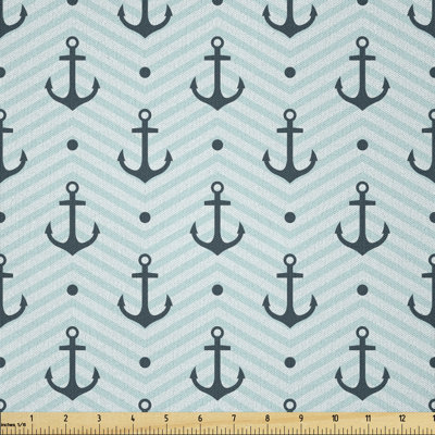 Daelani Waves Monochromic Work Fabric