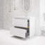 Ensemble de meuble-lavabo simple 36 po avec lavabo intégré en résine 36 po Modern-556634142