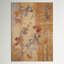 Tapis beige à motif floral Arnim-882950294