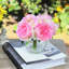 Silk Mixed Arrangement in Vase-1097297389
