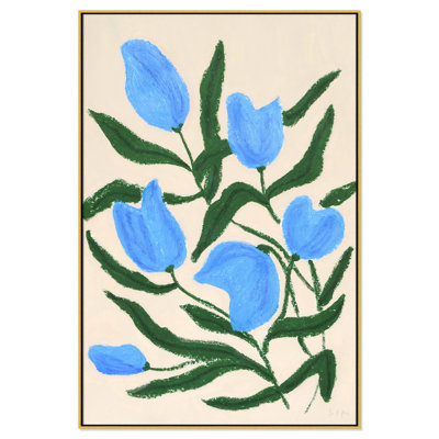 Colette "Blue Tulips" Print by Camilla Bergqvist