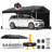 COBIZI 10x20 Pop up Canopy with 1-Button Push Center Lock, Portable Garage with 2 Sidewalls Carport Canopy Waterproof & UPF 50+,Canopy Tent 10 x 20 for Parties,Commercial,3 Adjustable Height-111066474