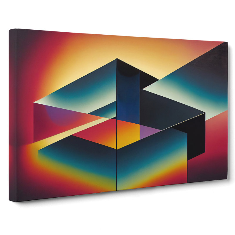 The Engaging Modern - Wrapped Canvas Print, 40cm H x 60cm W x 3cm D