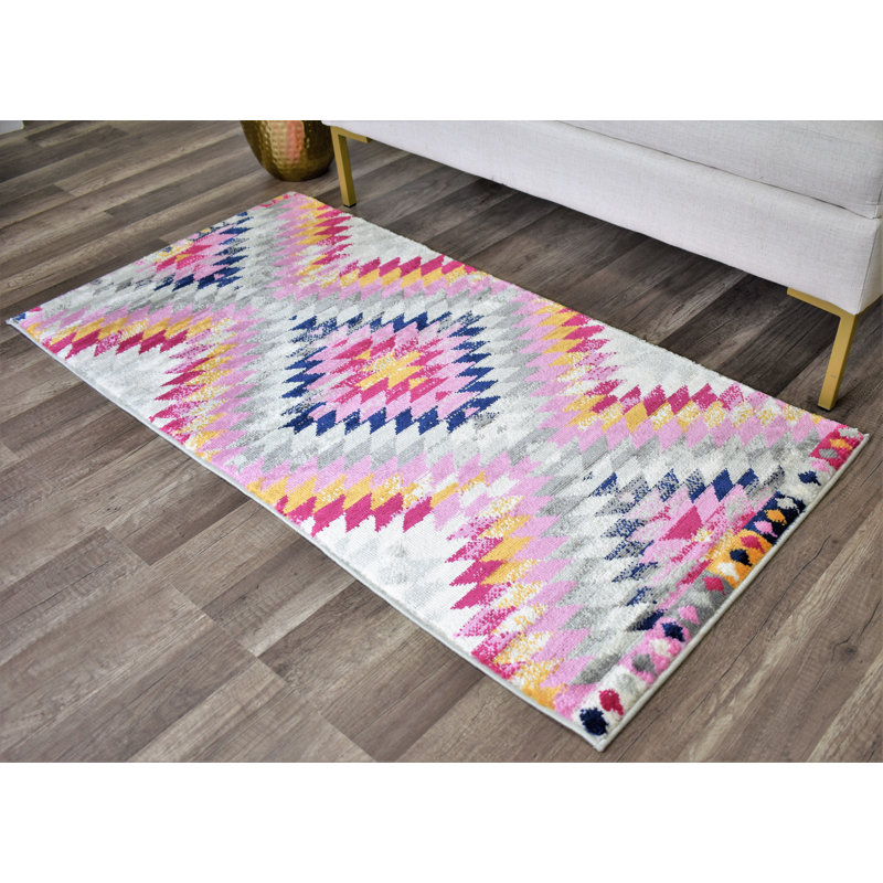 Legacie|Tribal Rose, Rectangle 4' x 6'