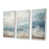 Cadre flottant blanc