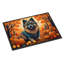 Tapis d'entrée antidérapant Occie Keeshond-597942049