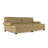 Leroy Rolled Panel-Arm Daybed with Bun Feet-386523857-387741815