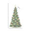 17" LED Porcelain Tabletop Tree