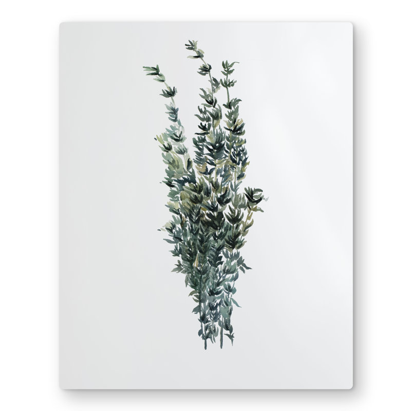 Thyme Leaves Bundle - Farmhouse Kitchen Metal Print Decor