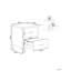 43cm W Steel Bedside Table-188716485