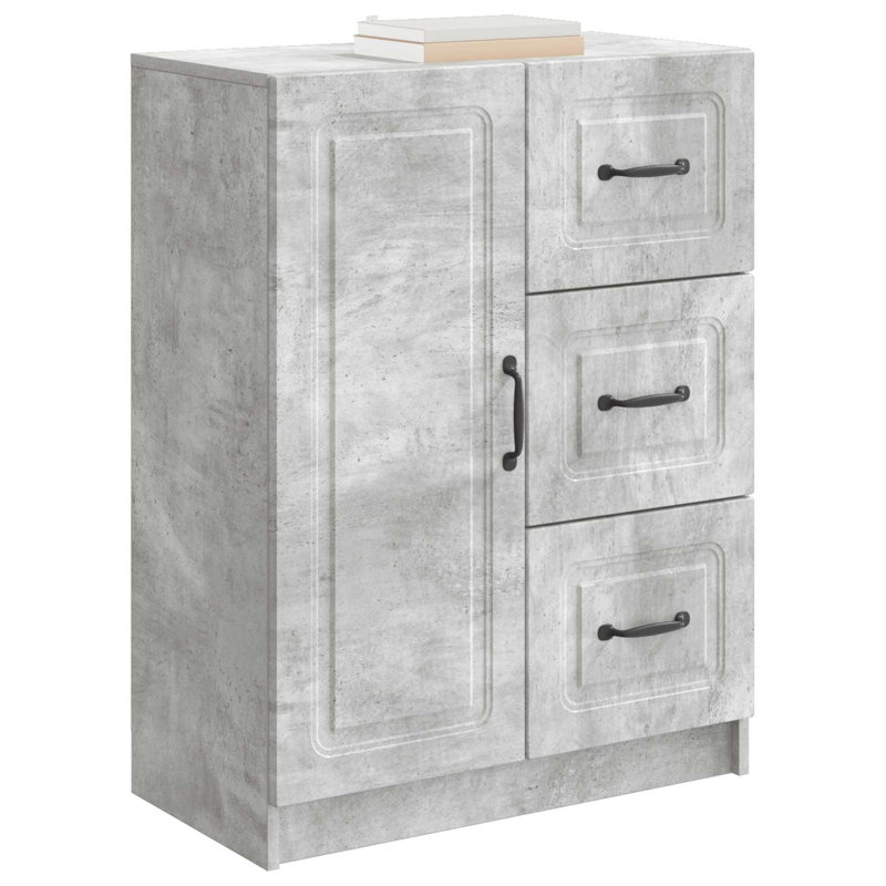 66cm Sideboard, Concrete Grey