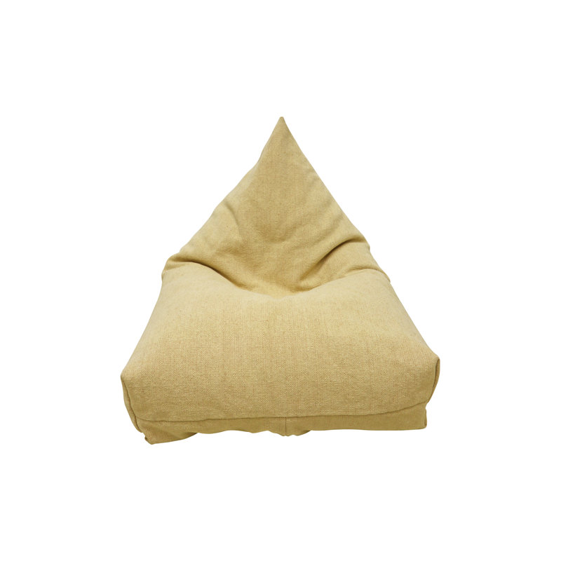 Fauteuil à billes exclusif en ligne, Mélange de coton doré