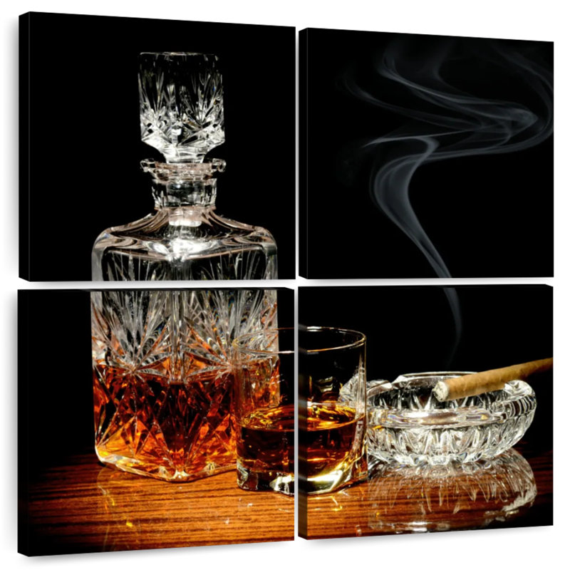 Carafe à décanter et cigare Yarlin, H 18 po x l 18 po
