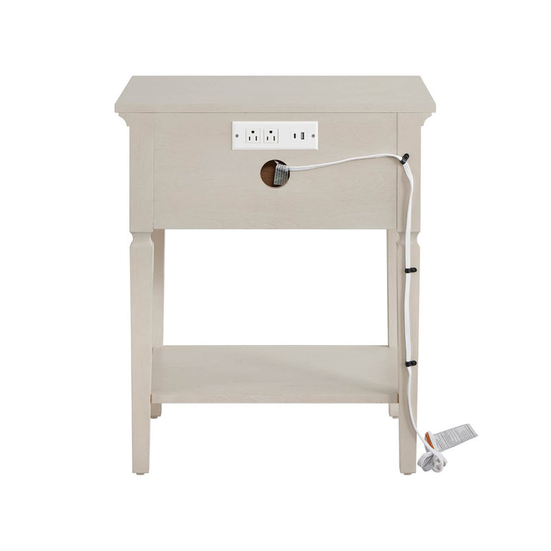 Birchaven 1 Drawer Nightstand, Willow