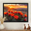 Cactus en fleurs au coucher du soleil II - Cactus, art mural-393272054-433165532-433165533