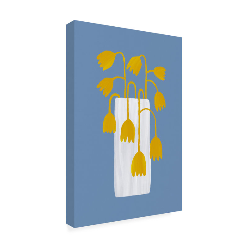 Bolog Orara Studio  Retro Vase Canvas Art, 30" H x 47" W