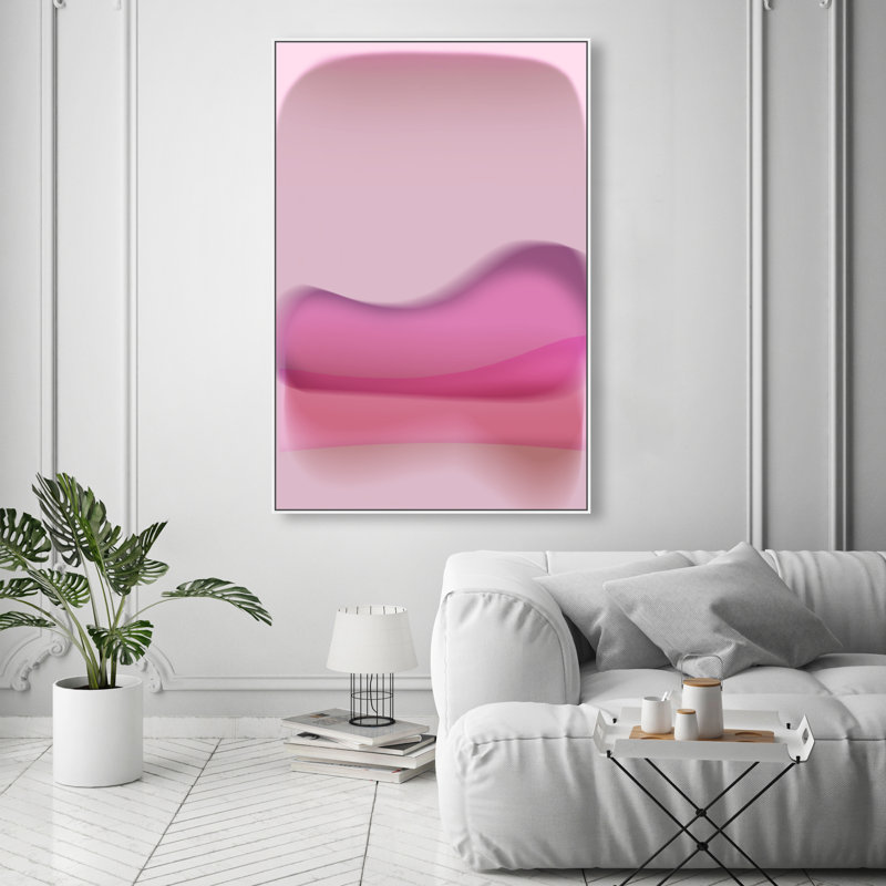 Dancing Lover II Print by Oliver Gal, 46"H x 31"W, White Floater Frame