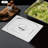 6pcs Stainless Steel Hotel Pan Lid with Handle