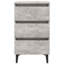 Pythagoras 40cm W Particle Board / Chipboard Bedside Table-706953017