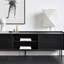 Meuble télé de style minimaliste noir