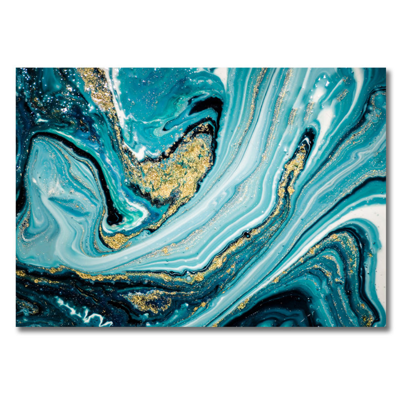 Concoction Print, 16" H x 20" W x 1.5" D, Aluminum