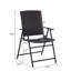 Chaise de patio pliante empilable Jessica