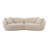 Tov Furniture Marion Two-Tone Textured Boucle Sectional