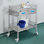 33.2'' H x 23.4'' W Utility Cart with Wheels