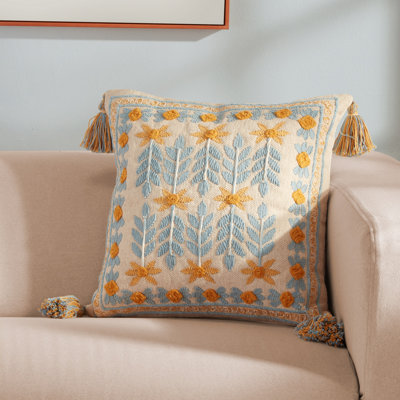 Housse et insert de coussin en coton Stockholm Nights