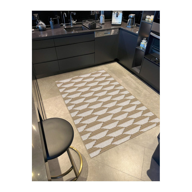 Tapis lavable à la machine, Sous-tapis carré 3 pi 3 po inclus