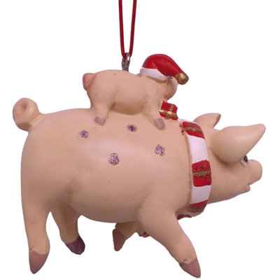 3.5'' Resin Animals Hanging Figurine Ornament