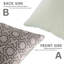 Housse de coussin fabriquée à la main à imprimé de blocs de coton pour une décoration intérieure élégante-2014529134
