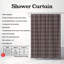 Rideau de douche Leaf Whisper - Premium 0039-1065351417-1065351422