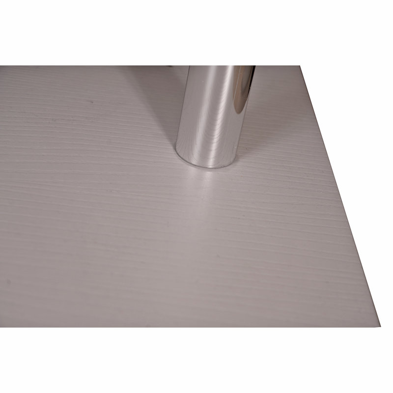 Hoehne Modular Desk, 77.5cm H x 100cm W x 50cm D, White