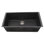 Plymouth 33" L x 19" W Undermount Kitchen Sink
