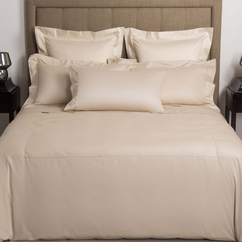 Single Ajour Duvet Cover, Queen Duvet Cover, Milk