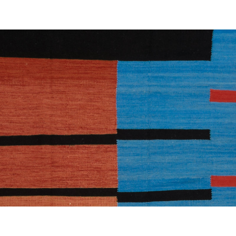 Area Rug in Blue/Brown