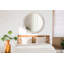 Huldar Glass Flat Wall Mirror