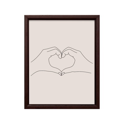 Two Hands Making a Heart No1