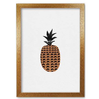 Pineapple Fruit Illustration - Print