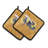 East Urban Home Polyester Potholder Set