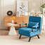 Fauteuil-lit pliant convertible avec dossier réglable à 5 positions, canapé-lit confortable pour les petits espaces-1520641791