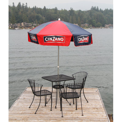 Parasol de patio 6 pi Cinzano