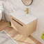 Meuble-lavabo flottant simple 30 po avec lavabo en résine et meuble-lavabo mural 2 portes-952365123-952365132