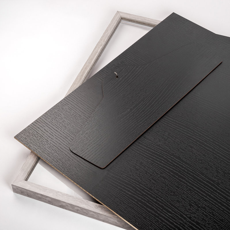 MDF Picture Frame, Grey