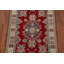 Tapis oriental géométrique Kazak rouge 6
