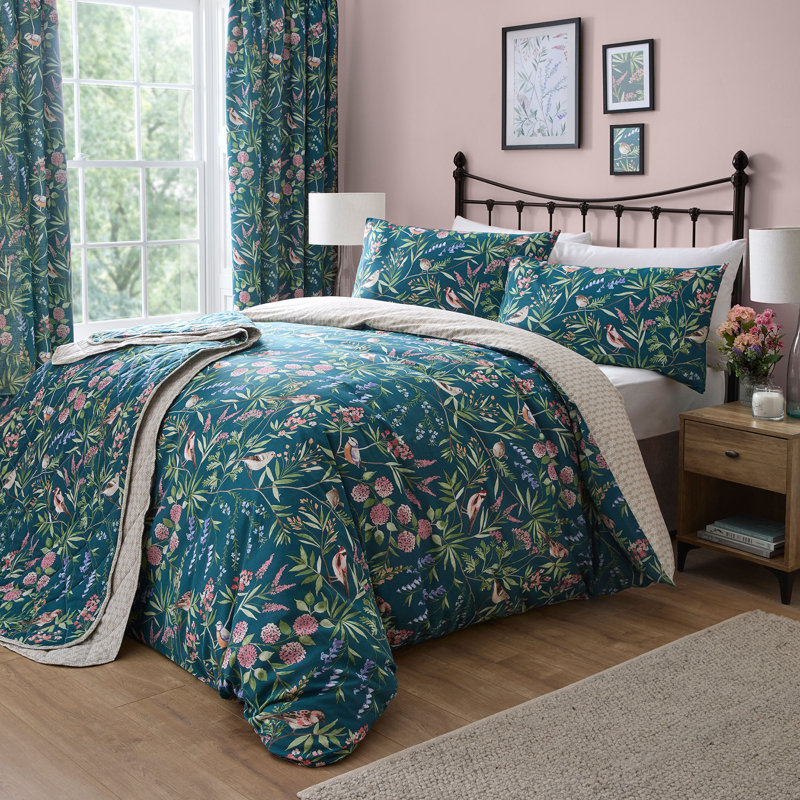 Caraway Cotton Blend Animal Print Bedspread