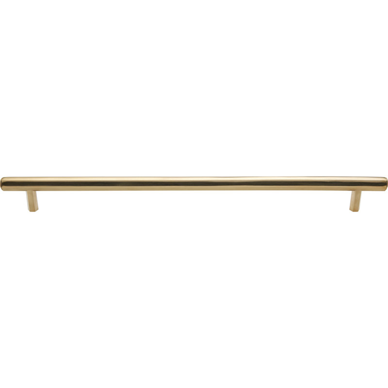 Insignia 12" Center to Center Bar Pull, Unlacquered Brass