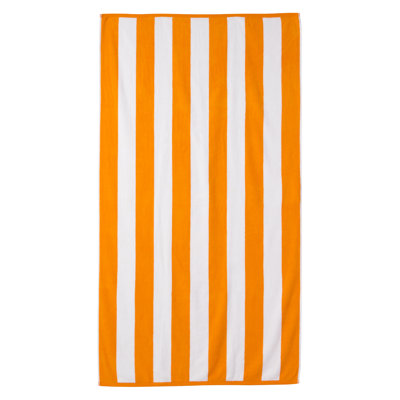 Mendel Striped Cotton Beach Towel